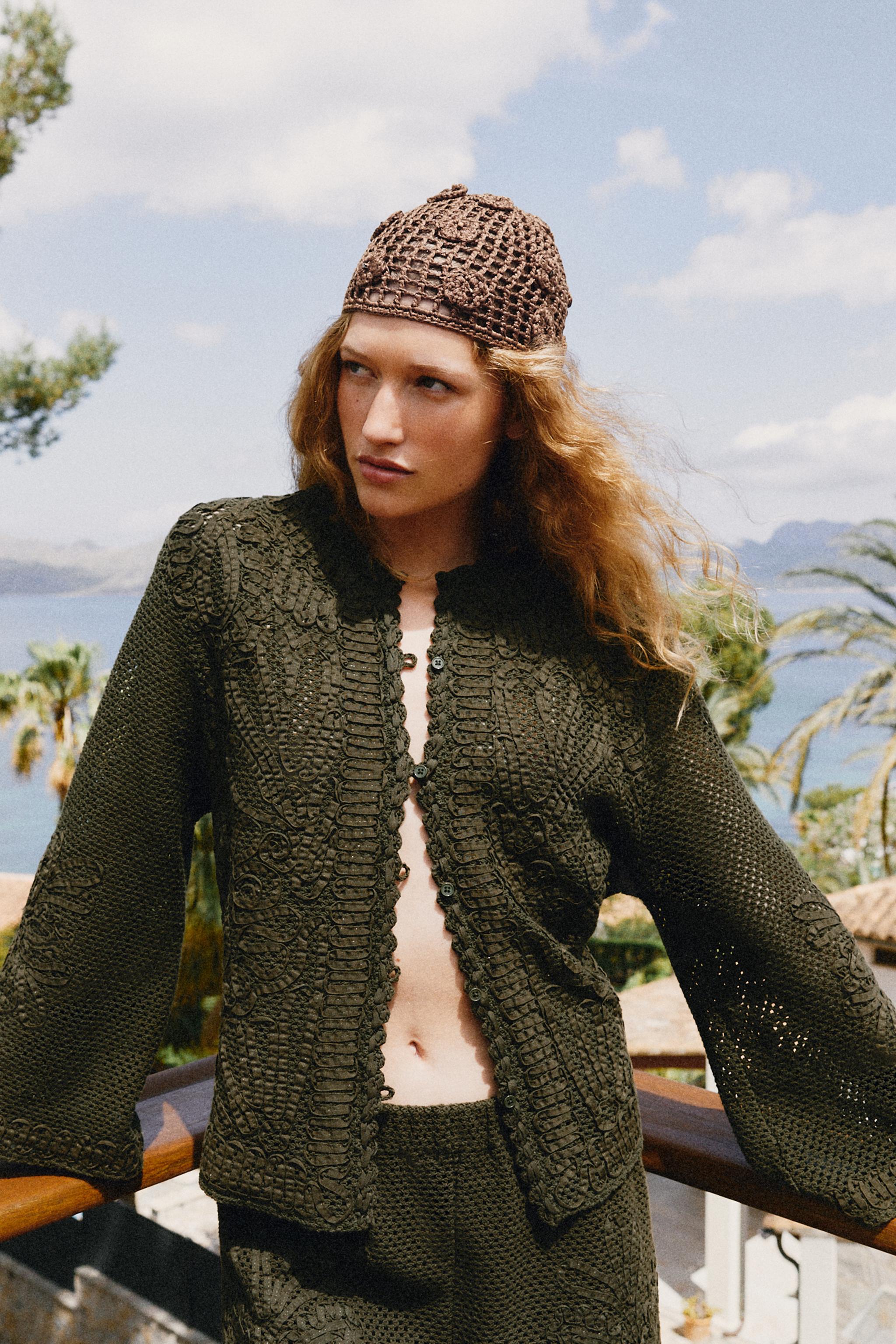COMBINATION CROCHET JACKET
